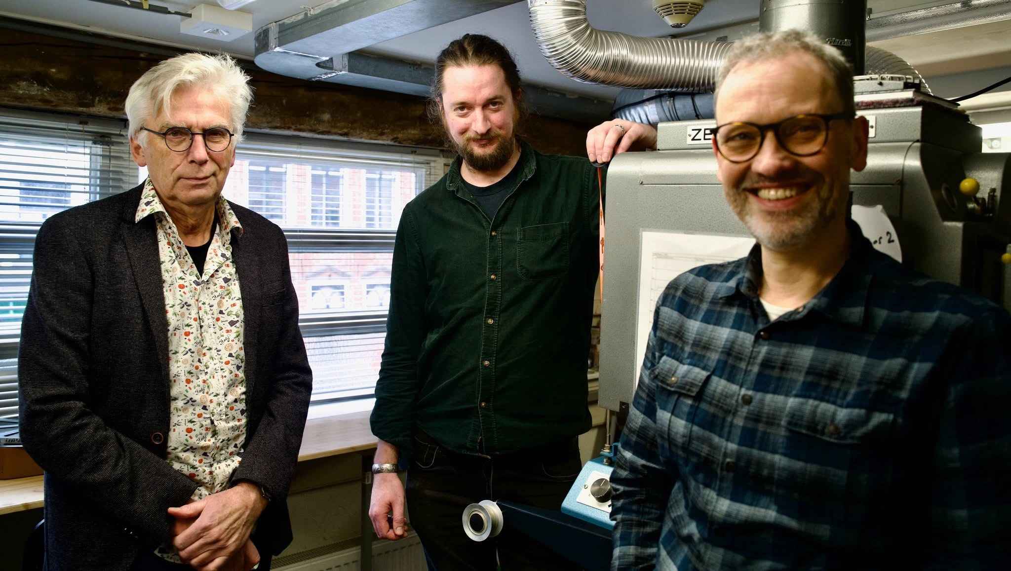 De Zutphense Makers van deze edite: v.l.n.r. Johan Blanksma, Pieter Swier en John Post. Foto: Ton Kramer.
