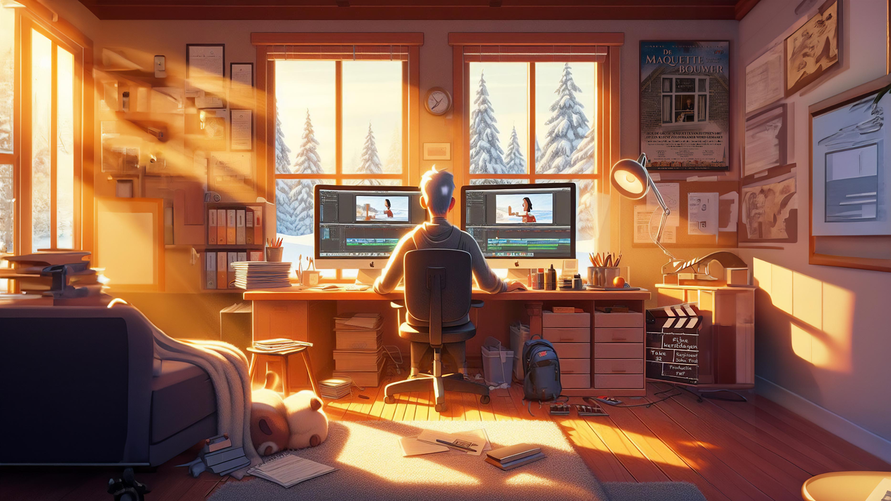 Welkom in de studio van Post Media Producties